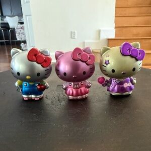 Hello Kitty Sanrio MetalFigs Metal Mini Figures Set of 3